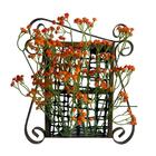 20 Flores Mosquitinho Laranja Permanente Para Decoração Sofis