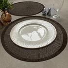 20 Jogo Americano Redondo Sousplat Luxo Atacado Pvc Mmr