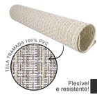 20 Jogo Americano Tela Trançado Restaurante Bar Café Pvc