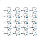 20 Mangueiras Engate Flexível Aço Inox 40 Cm 1/2