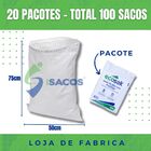20 Pacotes - Pacote Ecosak C/ 05 Sacos De Ráfia 50x75
