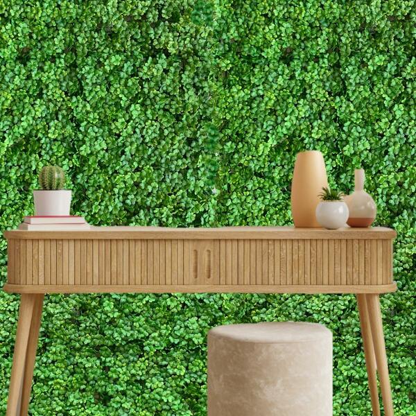 20 Painéis De Grama Artificial Trevo Linha Premium - Decoraçã