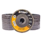 20 Peças Disco Flap Curvo 4.1/2 115mm Metais Ferrosos Grão 60