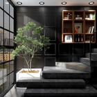 20 Placas 3d Fosco Boiserie 50x50cm - Quarto 50x50cm