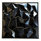 20 Placas 3d Preta Painel Decorativo Diamante Alpes Revestime