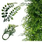 20 Placas De Plantas Artificiais Para Decoração De Parede Ver