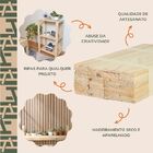 20 Ripas De Pinus 4x1cm - 65cm De Comprimento