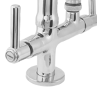 2143 C80 Torneira Bancada Com Tubo Gourmet Preto P/ Filtro 1/