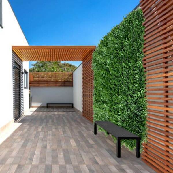 21 Painéis 60x40 Para Jardim Vertical Artificial Folhagens Mi
