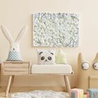 21 Painéis Decorativos com Flores Artificiais 60x40cm Fundo C