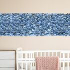 21 Painéis Decorativos com Flores Artificiais 60x40cm Fundo C