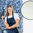 21 Painéis Decorativos com Flores Artificiais 60x40cm Fundo C