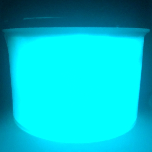 225ml Tinta Glow Corion. Fotoluminescente. Brilha Sem Luz Neg