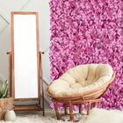 22 Moldura de Flores Artificiais Premium Placas 60x40cm Decor