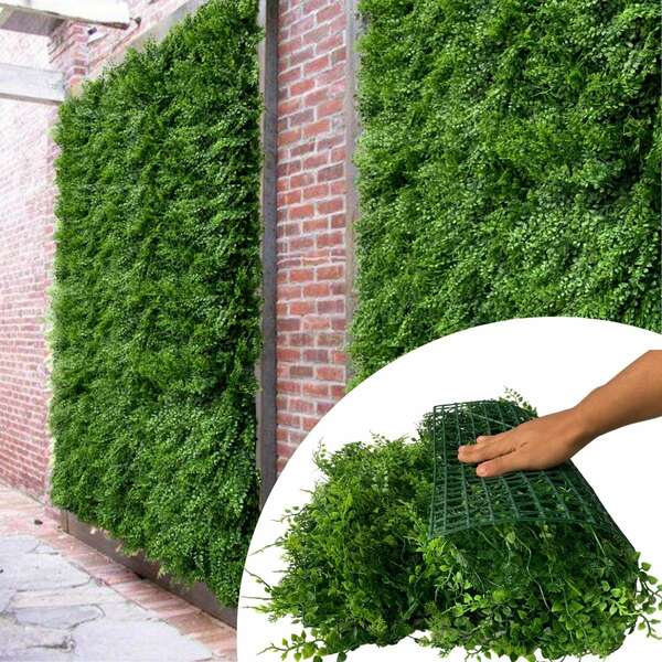 23 Painéis Prontos Para Uso Folhagens Mistas Artificiais Para