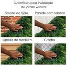 23 Placas De Jardim Vertical Artificial 60x40cm Cobertura Com