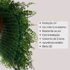 23 Placas De Jardim Vertical Artificial 60x40cm Cobertura Com