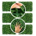 23 Placas De Plantas Artificiais Samambaia Para Jardim Vertic