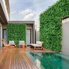 23 Placas Decorativas Com Samambaia E Eucalipto Artificial Fu