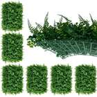 23 Placas Decorativas Com Samambaia E Eucalipto Artificial Fu