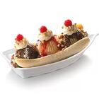 24 Barcas Melamina Branca Para Sushi Sashimi Profissional Re