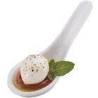 24 Colheres Japonesas Melamina Branca Couvert Oriental Lámen