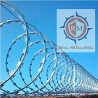 24 Metros Cerca Concertina Dupla Clipada 45 Cm