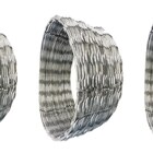 24 Metros Cerca Concertina Dupla Clipada 45 Cm