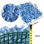 24 Painel com Flores Artificiais 60x40cm Estilo Natural para