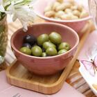 24 Petisqueiras Bandejas Retangulares De Bambu 28x11cm Lyor H