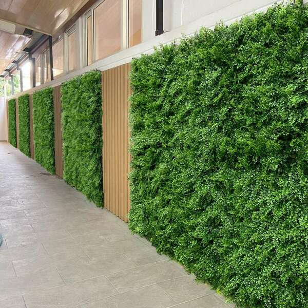24 Placas Para Jardim Vertical Artificial Interno Revestiment