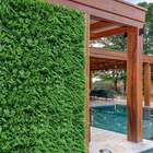 24 Quadros Verdes Realistas Premium Proteção Uv Folhas Decora