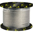 250 M Cabo De Aço Galvanizado Curral 1/8