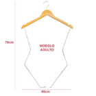 25 Cabides Para Silhueta Loja Praia Collant Biquini Premium