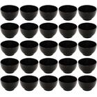 25 Cumbucas Bolws Cerâmica Para Restaurantes 680ml Preto Lyor