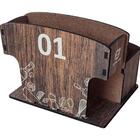 25 Porta Guardanapos E Sachês De Mesa Mdf Restaurante 1 Ao 25