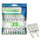 25 X Fusível Automotivo Lâmina Mini Kit Com 25 Peças 25amp