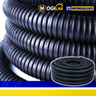 25m Tubo Dreno Perfurado Conduite Duto Corrugado 4" 100mm P/