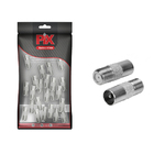 25x Conector Adaptador Coaxial F Fêmea X Pino Europeu Macho