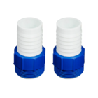 2 Adaptadores 38mm Para Mangueira De Piscina