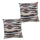 2 Almofadas Cheias Sofa Sala Impermeável Decorativa Antimofo