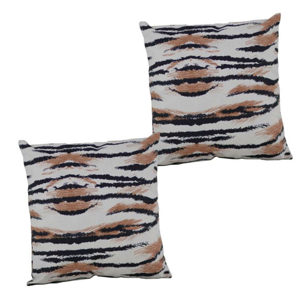 2 Almofadas Cheias Sofa Sala Impermeável Decorativa Antimofo