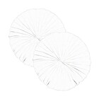 2 Almofadas Redondas Rendy Em Veludo Preto E Branco