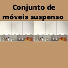 2 Armários 3 Portas Para Sala De Jantar Compacto