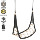 2 Balanços Suspenso Em Alumínio Bronze E Corda Náutica Para Á