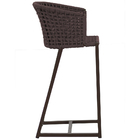 2 Banqueta Bali Em Alumínio E Corda Náutica Trama Original