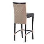 2 Banqueta Cannes Em Alumínio Corda Náutica Para Edícula, Bal