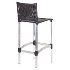 2 Banquetas Madri Em Alumínio Para Edícula Cozinha Balcão Áre