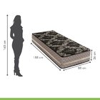 2 Bases Box Solteiro Galaxy 42x88x188cm com Kit Com 2 Colchõe