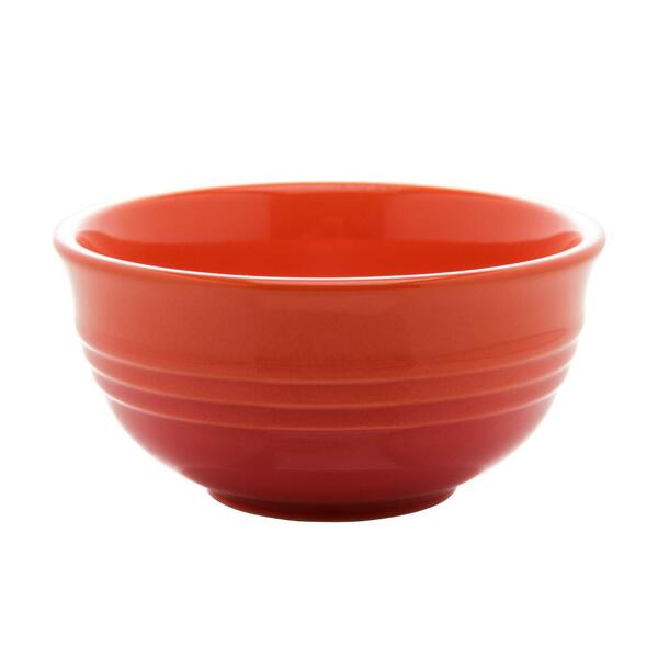 2 Bowls Wolff Retrô De Ceramica Laranja 14cm X 7cm